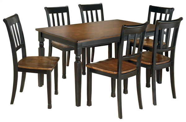 ASHLEY FURNITURE PKG002049 Dining Table and 6 Chairs