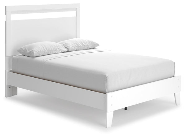 ASHLEY FURNITURE EB3477B1 Flannia Full Panel Platform Bed