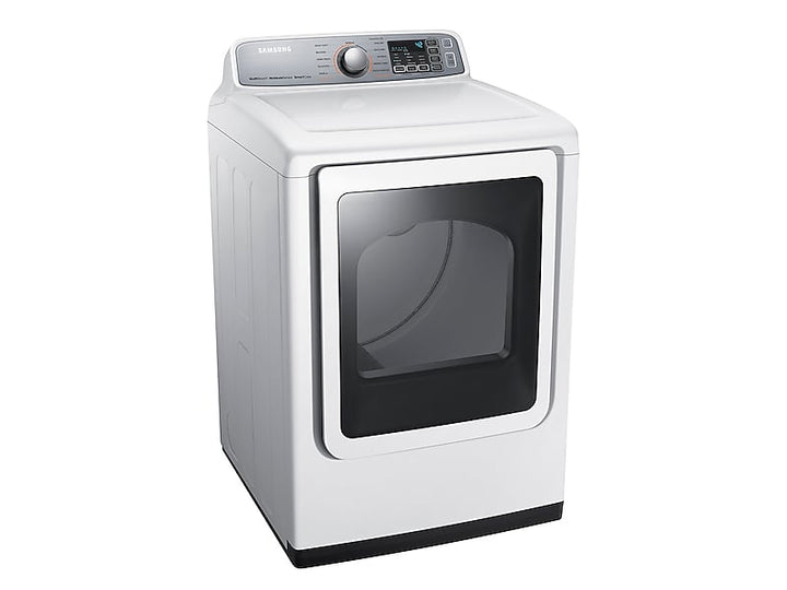 SAMSUNG DVE50M7450W 7.4 cu. ft. Electric Dryer in White