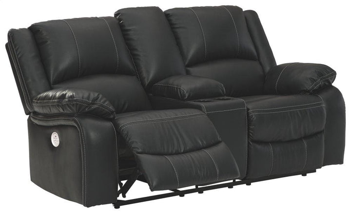 ASHLEY FURNITURE 7710196 Calderwell Power Reclining Loveseat With Console