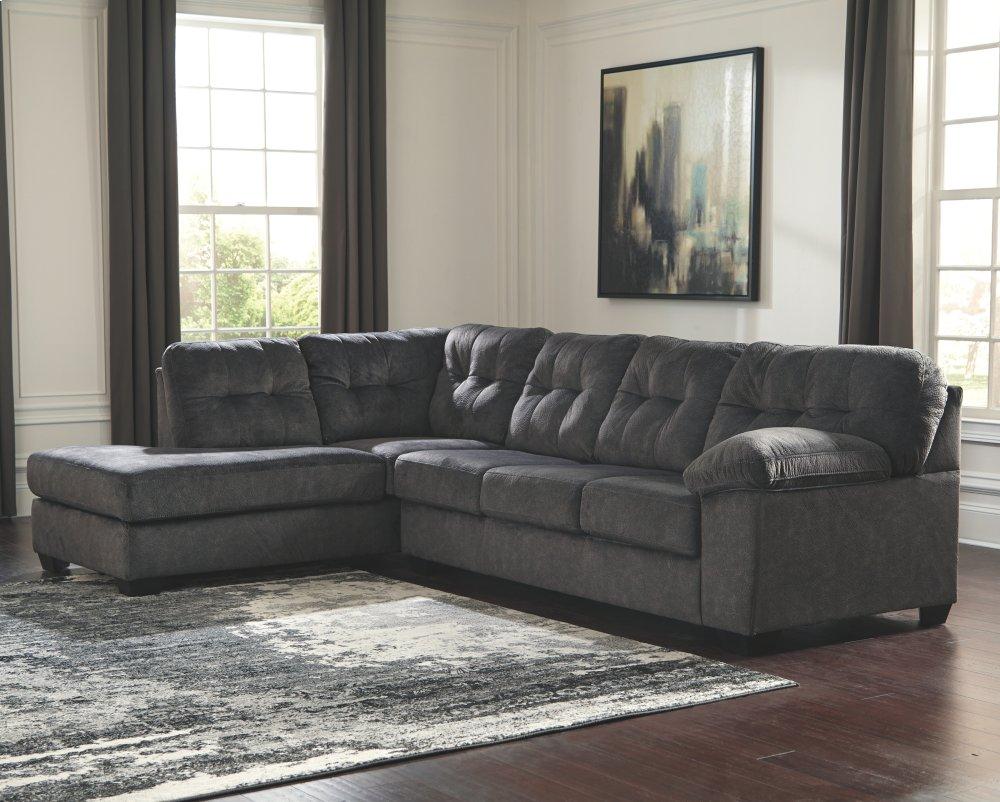 ASHLEY FURNITURE 70509S2 Accrington 2-piece Sleeper Sectional With Chaise