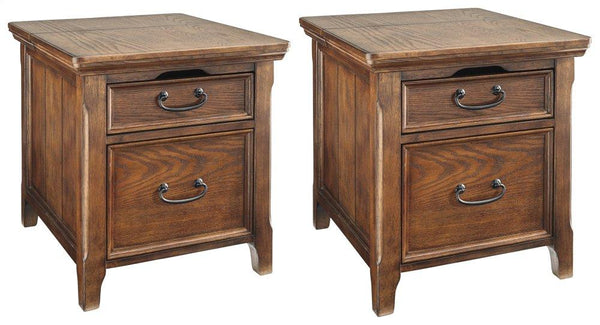 ASHLEY FURNITURE PKG008530 2 End Tables