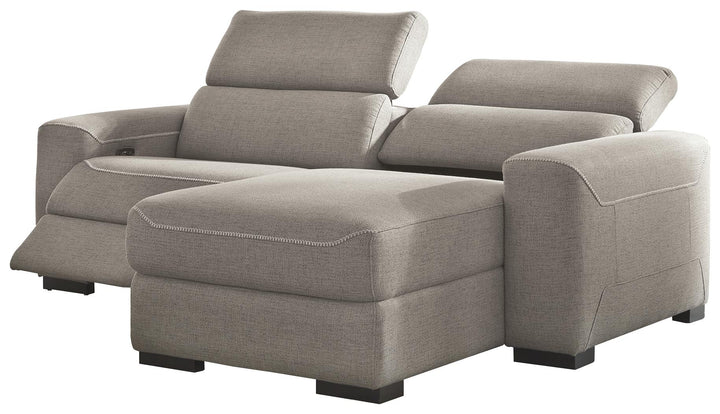 ASHLEY FURNITURE 77005S3 Mabton 2-piece Power Reclining Sectional With Chaise