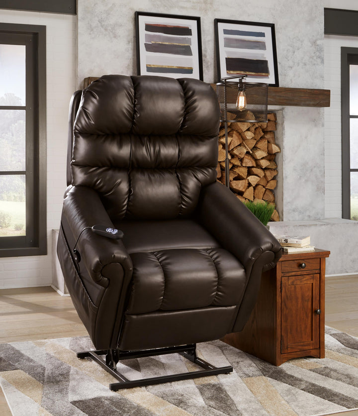 ASHLEY FURNITURE 7550812 Mopton Power Lift Recliner
