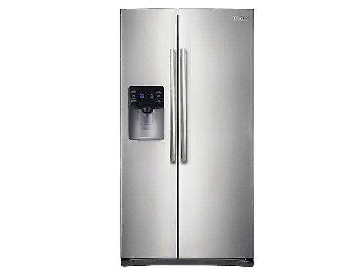 SAMSUNG RS25H5111SR 25 cu. ft. Side-by-Side Refrigerator with In-Door Ice Maker in Stainless Steel