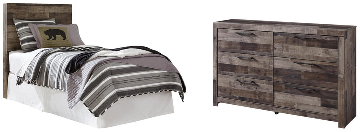 ASHLEY FURNITURE PKG003259 Twin Panel Headboard With Dresser