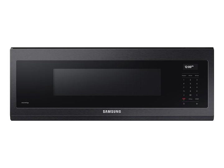 SAMSUNG ME11A7710DG 1.1 cu. ft. Smart SLIM Over-the-Range Microwave with 550 CFM Hood Ventilation, Wi-Fi & Voice Control in Black Stainless Steel