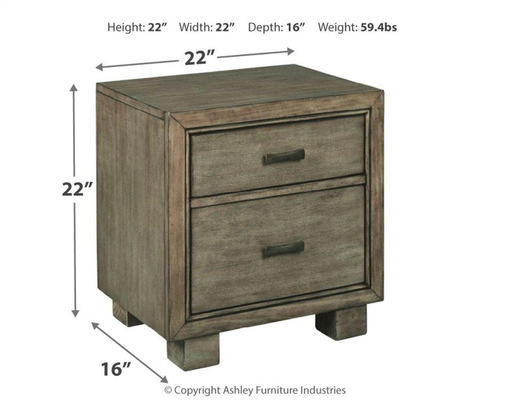 ASHLEY FURNITURE PKG005725 Queen Bookcase Bed With Mirrored Dresser, Chest and 2 Nightstands