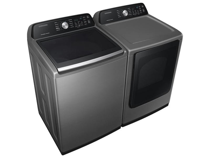 SAMSUNG DVE45T3400P 7.4 cu. ft. Electric Dryer with Sensor Dry in Platinum