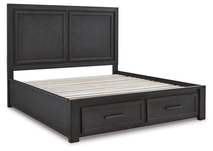 ASHLEY FURNITURE B989B5 Foyland California King Panel Storage Bed