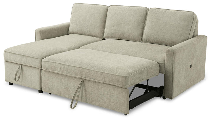 ASHLEY FURNITURE 26504S1 Kerle 2-piece Sectional With Pop Up Bed