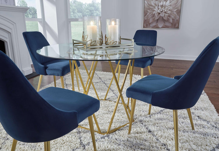ASHLEY FURNITURE PKG012085 Dining Table and 4 Chairs