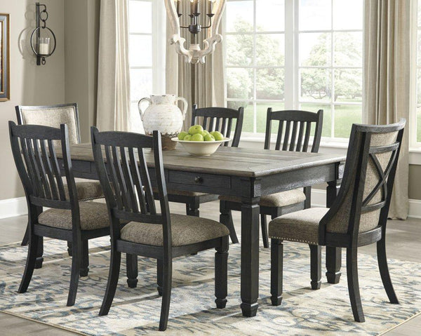 ASHLEY FURNITURE D736D7 Tyler Creek Dining Table With 6 Chairs