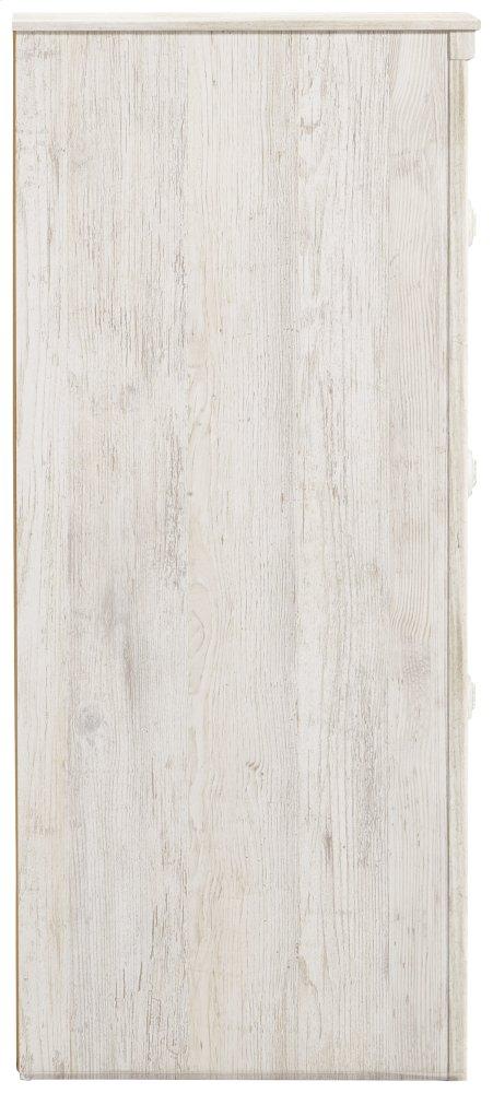 ASHLEY FURNITURE PKG002888 Queen Panel Bed With Mirrored Dresser and Chest