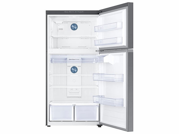 SAMSUNG RT21M6213SR 21 cu. ft. Top Freezer Refrigerator with FlexZone TM in Stainless Steel