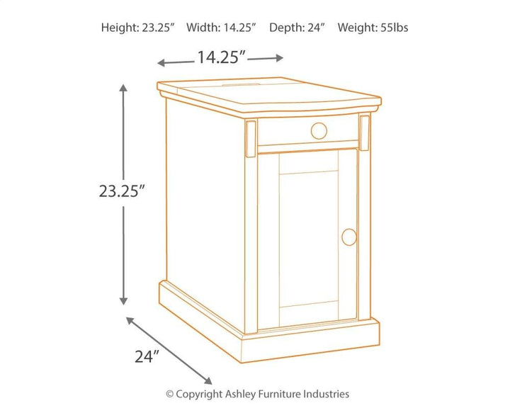 ASHLEY FURNITURE PKG008443 2 End Tables