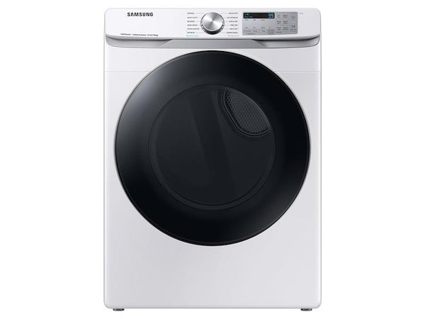 SAMSUNG DVE45B6300W 7.5 cu. ft. Smart Electric Dryer with Steam Sanitize+ in White