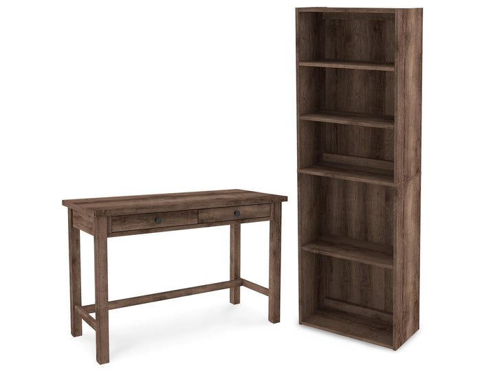 ASHLEY FURNITURE PKG014445 Home Office Desk and Storage