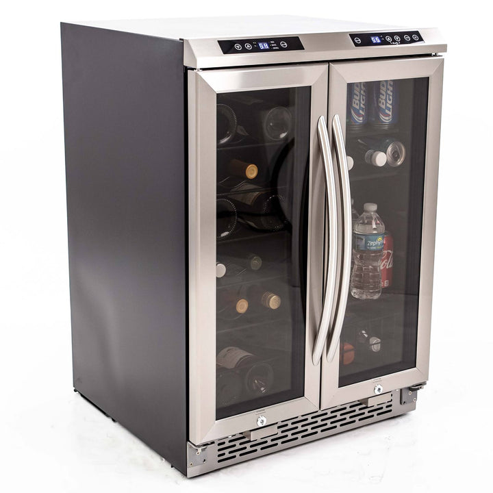 AVANTI WBV19DZ 19 Bottle / 66 Can Dual-Zone Wine & Beverage Center