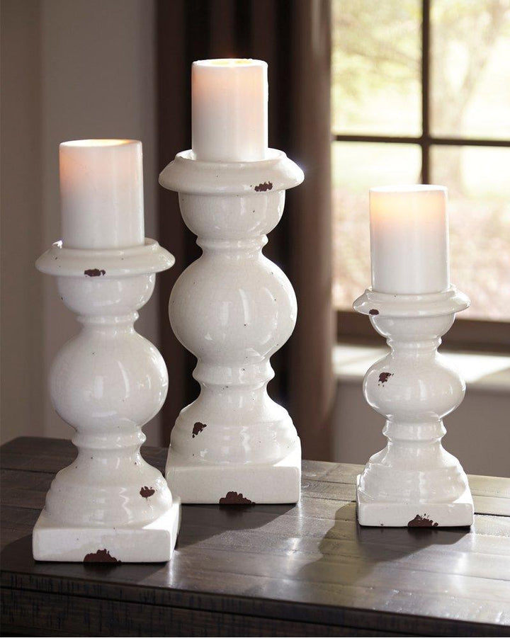 ASHLEY FURNITURE A2000267 Devorah Candle Holder set of 3
