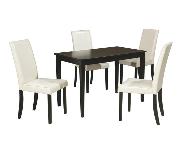 ASHLEY FURNITURE D250D3 Kimonte Dining Table and 4 Chairs