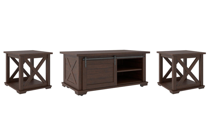 ASHLEY FURNITURE PKG007135 Coffee Table With 2 End Tables