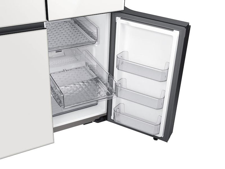 SAMSUNG RF23A967535 Bespoke Counter Depth 4-Door Flex TM Refrigerator 23 cu. ft. in White Glass 2021