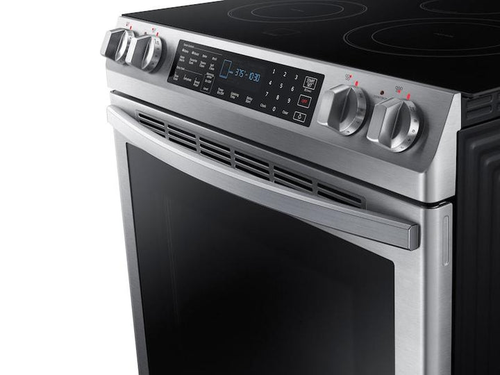 SAMSUNG NE58R9431SS 5.8 cu. ft. Slide-In Electric Range in Stainless Steel