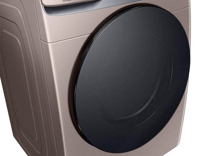 SAMSUNG DVE45B6300C 7.5 cu. ft. Smart Electric Dryer with Steam Sanitize+ in Champagne