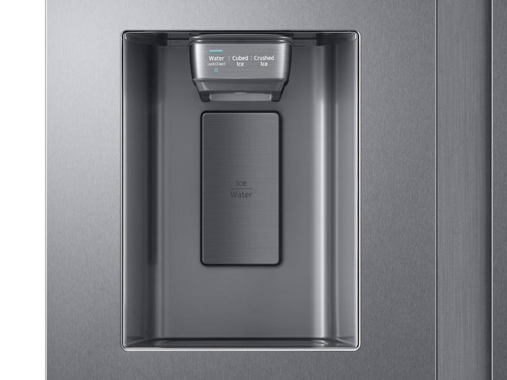 SAMSUNG RS27T5201SR 27.4 cu. ft. Smart Side-by-Side Refrigerator with Large Capacity in Stainless Steel