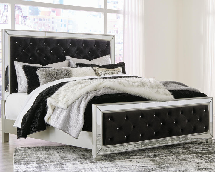 ASHLEY FURNITURE B758B9 Lindenfield California King Upholstered Bed