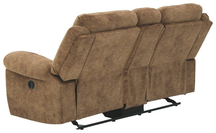 ASHLEY FURNITURE 8230494 Huddle-up Glider Reclining Loveseat With Console