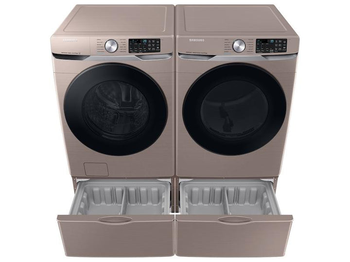 SAMSUNG WF45B6300AC 4.5 cu. ft. Large Capacity Smart Front Load Washer with Super Speed Wash - Champagne