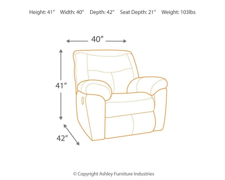 ASHLEY FURNITURE 6520225 Follett Recliner