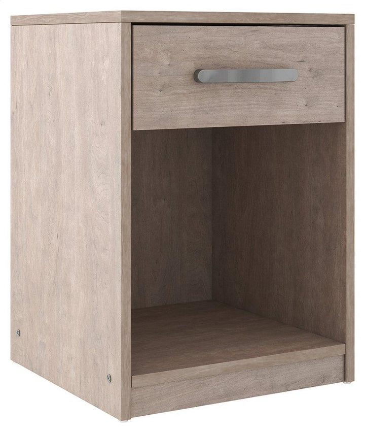 ASHLEY FURNITURE PKG009261 Full Platform Bed With Dresser and 2 Nightstands