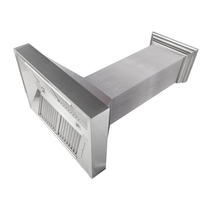 ZLINE KITCHEN AND BATH 8654SN30 ZLINE ZLINE DuraSnow Stainless Steel R Range Hood with DuraSnow R Shell Size: 30 Inch