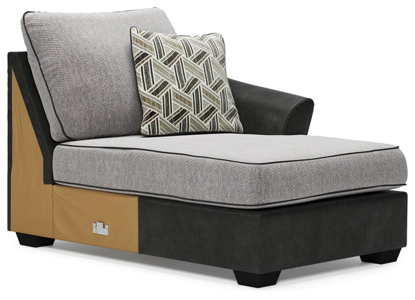 ASHLEY FURNITURE 5500317 Bilgray Right-arm Facing Corner Chaise