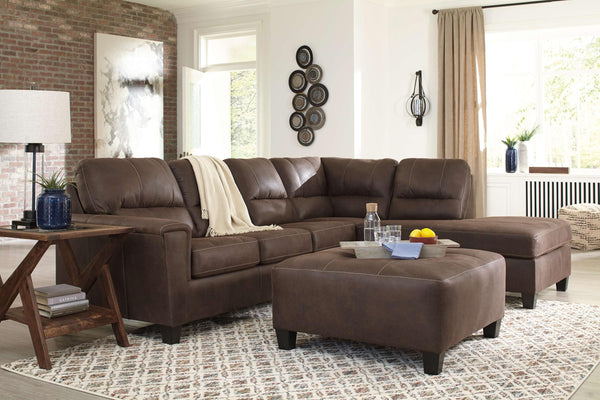 ASHLEY FURNITURE PKG007399 2-piece Sectional With Ottoman