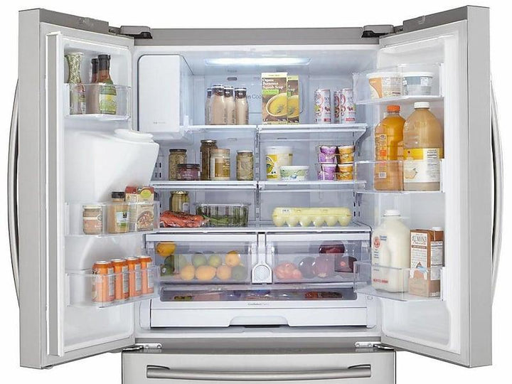 SAMSUNG RF263BEAESR 25 cu. ft. French Door Refrigerator with External Water & Ice Dispenser in Stainless Steel