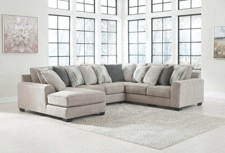 ASHLEY FURNITURE 39504S9 Ardsley 4-piece Sectional With Chaise