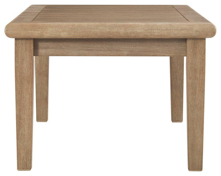 ASHLEY FURNITURE PKG008818 Outdoor Coffee Table With 2 End Tables