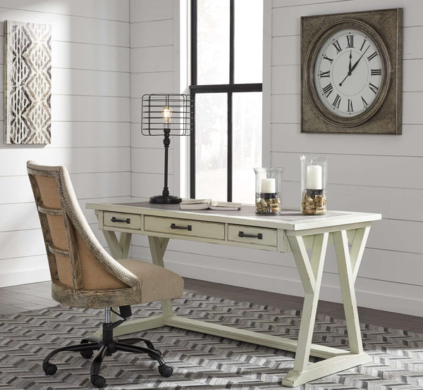 ASHLEY FURNITURE PKG008067 Home Office Desk With Chair