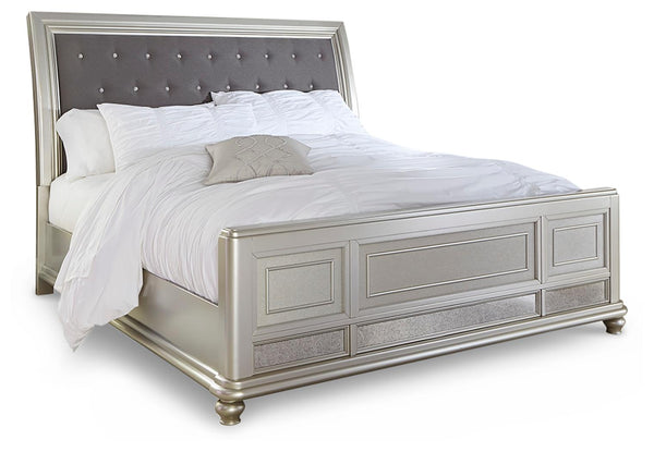 ASHLEY FURNITURE B650B6 Coralayne California King Sleigh Bed