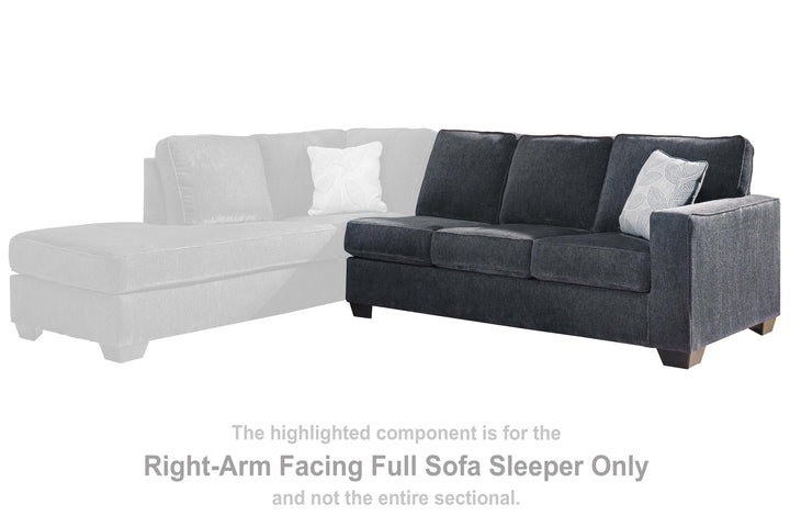 ASHLEY FURNITURE 8721383 Altari Right-arm Facing Full Sofa Sleeper