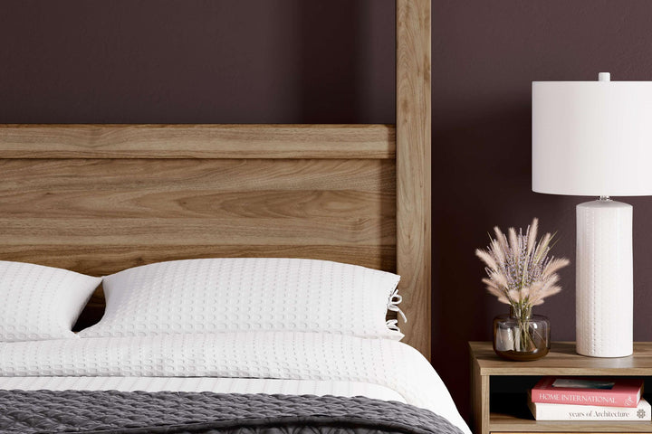 ASHLEY FURNITURE EB1187B8 Aprilyn Queen Canopy Bed