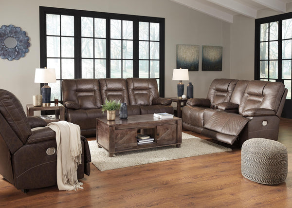 ASHLEY FURNITURE PKG008014 Sofa, Loveseat and Recliner