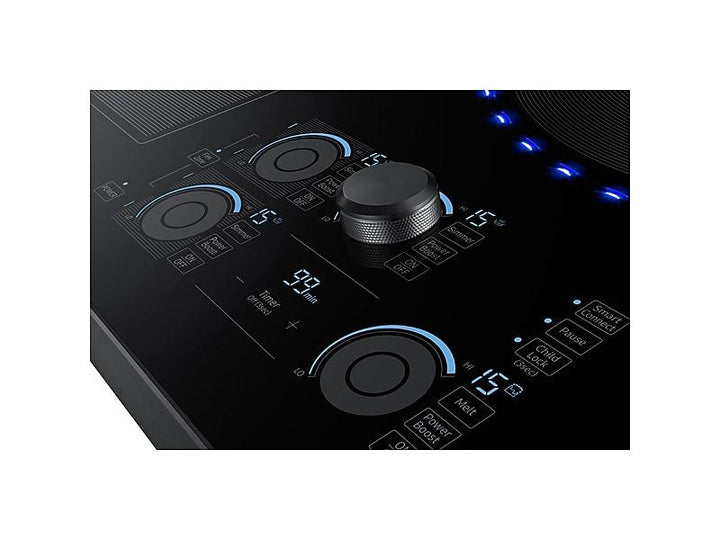 SAMSUNG NZ30K7880UG 30" Smart Induction Cooktop in Black Stainless Steel