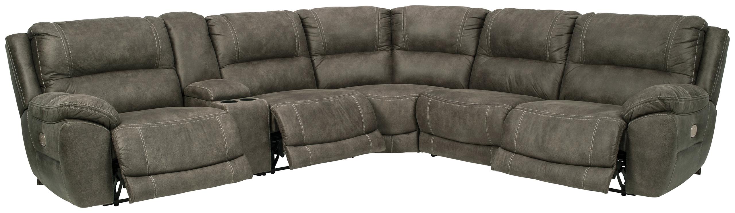 ASHLEY FURNITURE 51403S6 Cranedall 6-piece Power Reclining Sectional