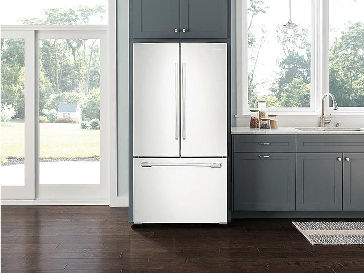 SAMSUNG RF261BEAEWW 26 cu. ft. French Door Refrigerator with Internal Filtered Water in White