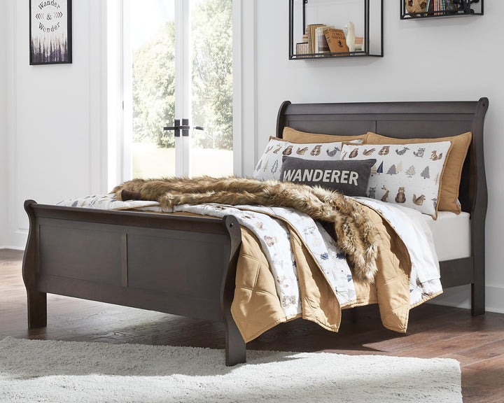 ASHLEY FURNITURE B398B3 Leewarden Full Sleigh Bed